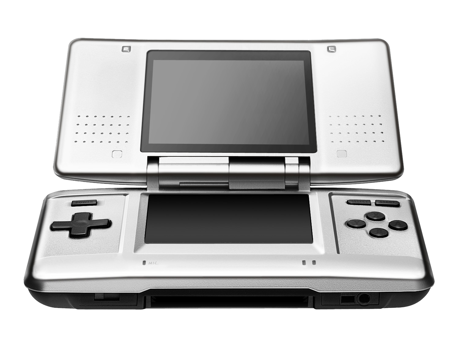 An opened Nintendo DS