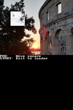 16-bit bitmap background