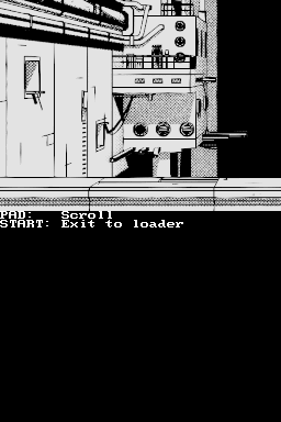 Large 8-bit bitmap background