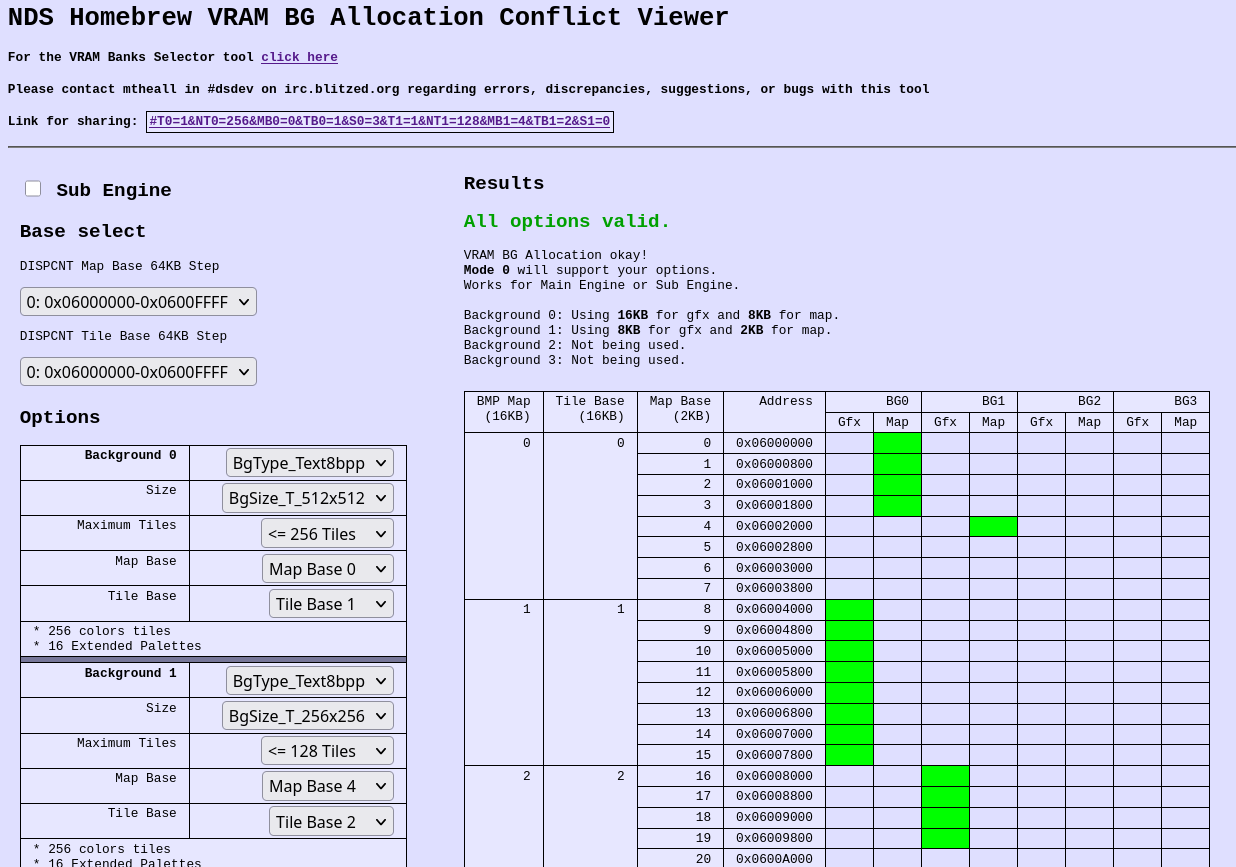 Multiple background layers